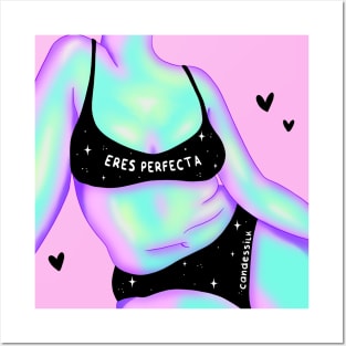 Eres Perfecta Posters and Art